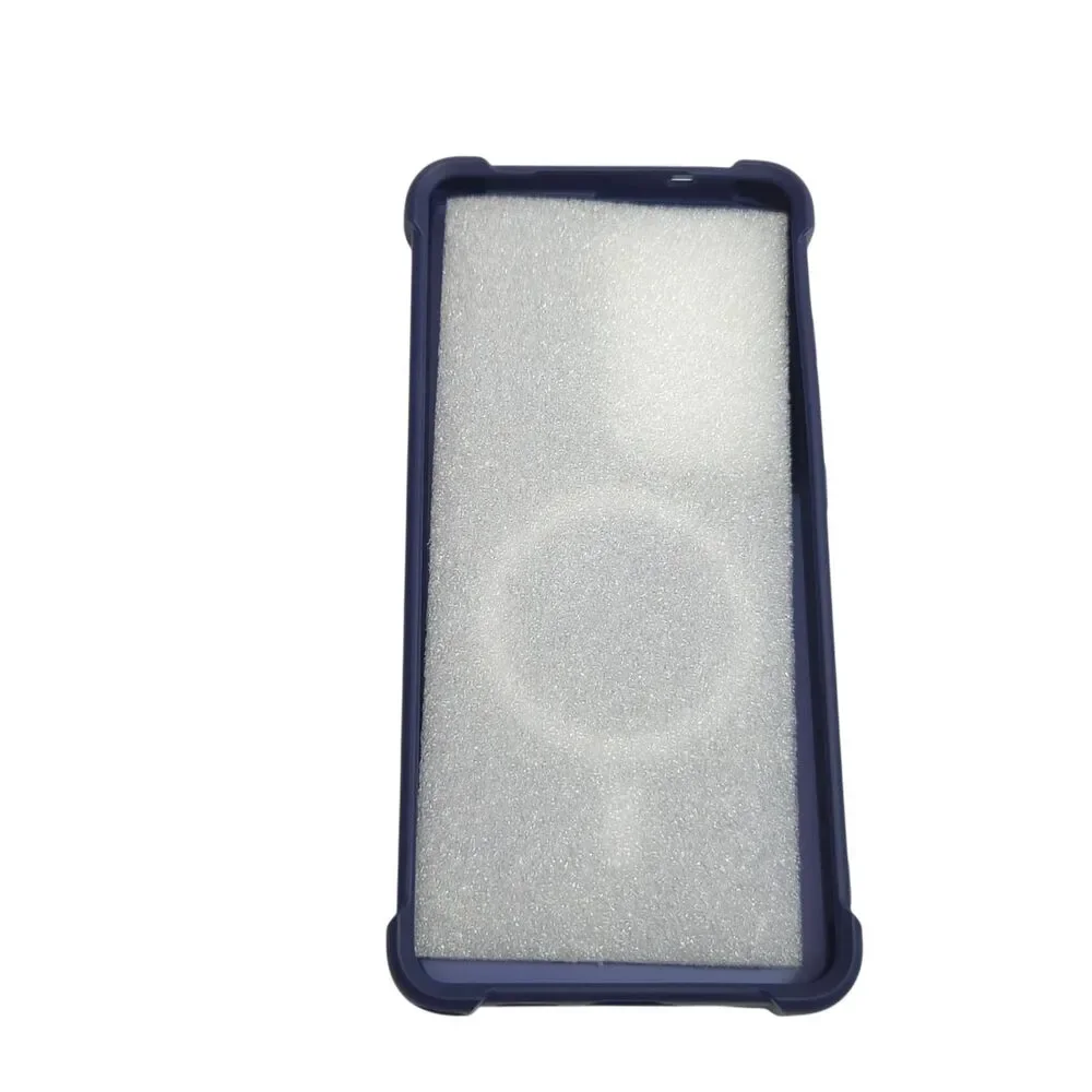Navy Blue Magnetic Phone Case for Samsung Galaxy S26 Ultra Matte Cover